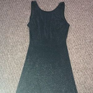 Black Shimmer Dress
